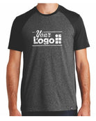 New Era S/S Heritage Varsity Custom T-Shirt, color: Black Twist/Black