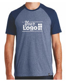 New Era S/S Heritage Varsity Custom T-Shirt, color: Dark Royal Twist/Dark Royal