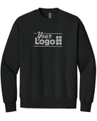 Next Level Apparel Heavyweight Crew Custom Sweatshirt, color: Black