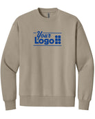 Next Level Apparel Heavyweight Crew Custom Sweatshirt, color: Tan