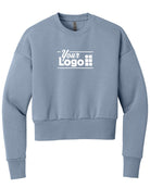 Next Level Apparel Heavyweight Crew Custom Sweatshirt, color: Stonewash Denim