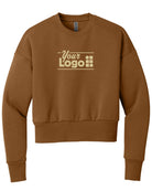 Next Level Apparel Heavyweight Crew Custom Sweatshirt, color: Clay