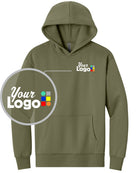 Next Level Apparel Heavyweight Custom Hoodie, color: Light Olive