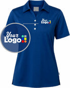 Oobe S/S Riley Solid Performance Custom Golf Shirt, color: Royal Blue