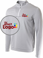 Oobe Durant Striped  1/4-Zip Custom Pullover, color: Flag Stripe