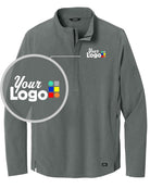 Ogio Aspect 1/2 Zip Custom Pullover, color: Rogue Grey