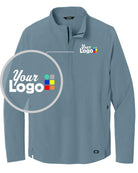 Ogio Aspect 1/2 Zip Custom Pullover, color: Blue Mist