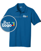 Ogio S/S Framework Custom Golf Shirt, color: Bolt Blue