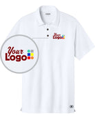 Ogio S/S Onyx Custom Golf Shirt, color: White