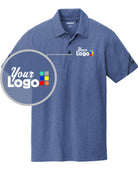 Ogio S/S Tread Custom Golf Shirt, color: Blue Heather