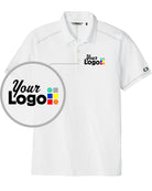 Ogio S/S Code Stretch Custom Golf Shirt, color: Bright White