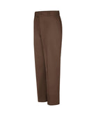 RedKap Wrinkle-Resistant Cotton Work Pant, color: Brown