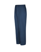RedKap Plain-Front Cotton Work Pant, color: Navy