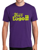 Port & Company S/S Fan Favorite Custom T-Shirt, color: Team Purple