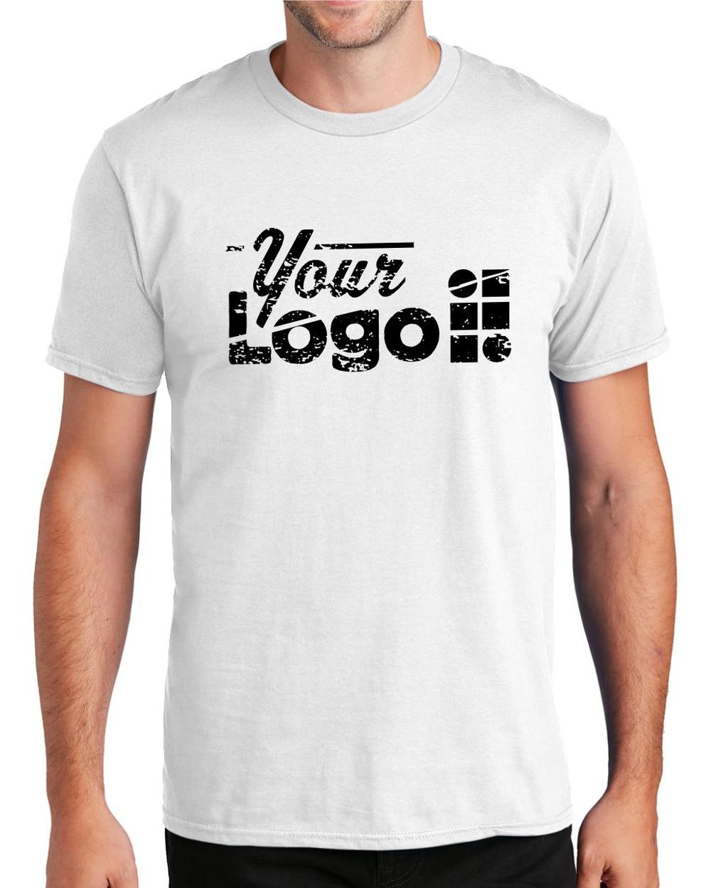 Port & Company S/S Fan Favorite Custom T-Shirt, color: White