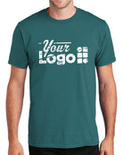 Port & Company S/S Fan Favorite Custom T-Shirt, color: Marine Green