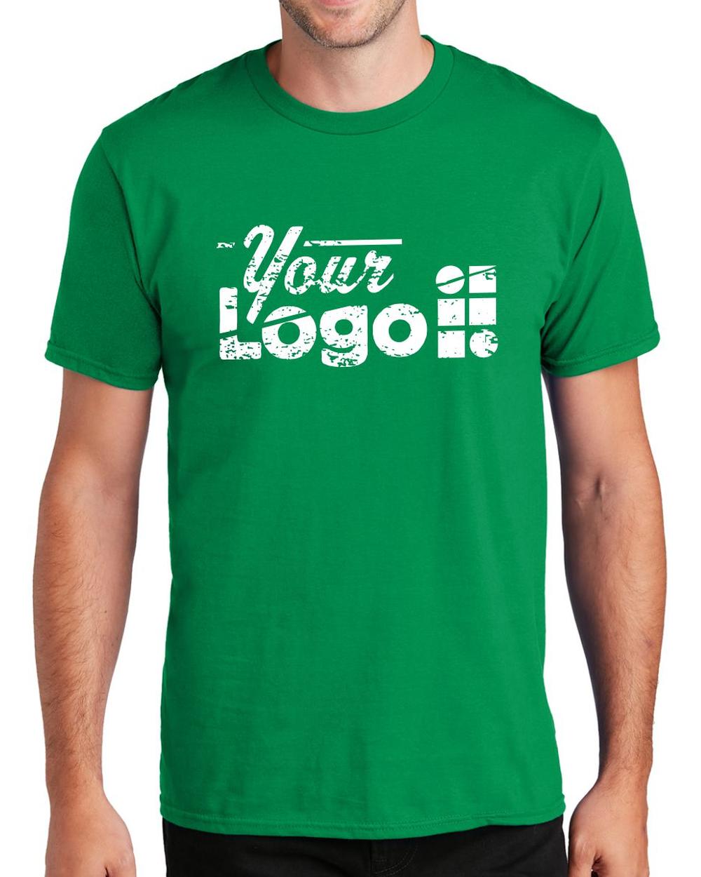 Port & Company S/S Fan Favorite Custom T-Shirt, color: Athletic Kelly