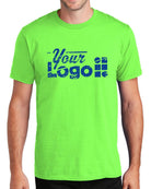 Port & Company S/S Fan Favorite Custom T-Shirt, color: Flash Green