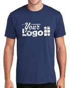 Port & Company S/S Fan Favorite Custom T-Shirt, color: Team Navy