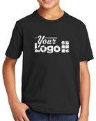 Port & Company S/S Fan Favorite Custom T-Shirt, color: Jet Black