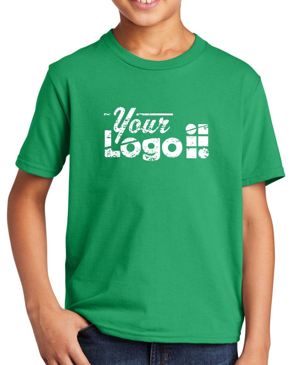 Port & Company S/S Fan Favorite Custom T-Shirt, color: Athletic Kelly
