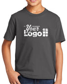 Port & Company S/S Fan Favorite Custom T-Shirt, color: Charcoal
