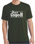 Port & Company S/S Cotton Custom T-Shirt, color: Olive
