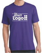 Port & Company S/S Core Cotton Custom T-Shirt, color: Purple