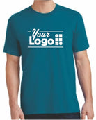 Port & Company S/S Cotton Custom T-Shirt, color: Teal