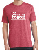 Port & Company S/S Cotton Custom T-Shirt, color: Heather Red