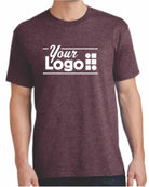 Port & Company S/S Cotton Custom T-Shirt, color: Heather Athletic Maroon