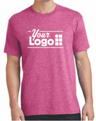 Port & Company S/S Cotton Custom T-Shirt, color: Heather Sangria