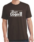 Port & Company S/S Cotton Custom T-Shirt, color: Dark Chocolate Brown