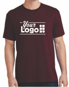 Port & Company S/S Cotton Custom T-Shirt, color: Athletic Maroon