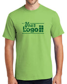 Port & Company S/S Essential Custom T-Shirt, color: Lime