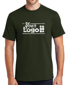 Port & Company S/S Essential Custom T-Shirt, color: Olive