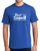 Port & Company S/S Essential Custom T-Shirt, color: Royal