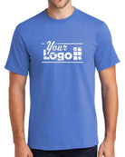 Port & Company S/S Essential Custom T-Shirt, color: Ultramarine Blue