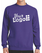 Port & Company Classic Custom Sweatshirt, color: Purple