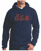 Port & Company Ultimate Custom Hoodie, color: Navy