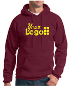 Port & Company Ultimate Custom Hoodie, color: Cardinal