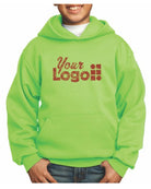 Port & Company Ultimate Custom Hoodie, color: Neon Green