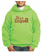 Port & Company Ultimate Custom Hoodie, color: Neon Green