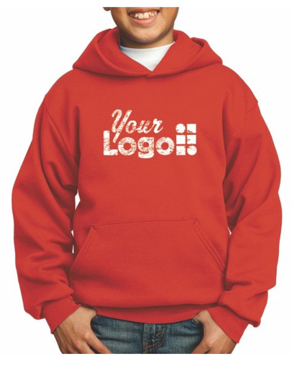 Port & Company Ultimate Custom Hoodie, color: Orange