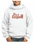 Port & Company Ultimate Custom Hoodie, color: White
