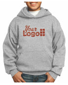 Port & Company Ultimate Custom Hoodie, color: Ash