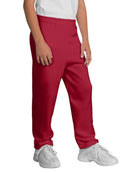 Port & Company Ultimate Fleece Pant, color: Red