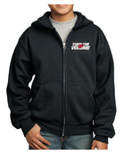 Port & Company Ultimate Full-Zip Turn The Volume Up Hoodie, color: Jet Black