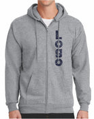 Port & Company Ultimate Full-Zip Custom Hoodie, color: Athletic Heather