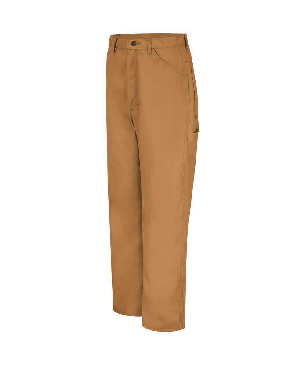 RedKap Duck Dungaree Work Pant, color: Brown Duck